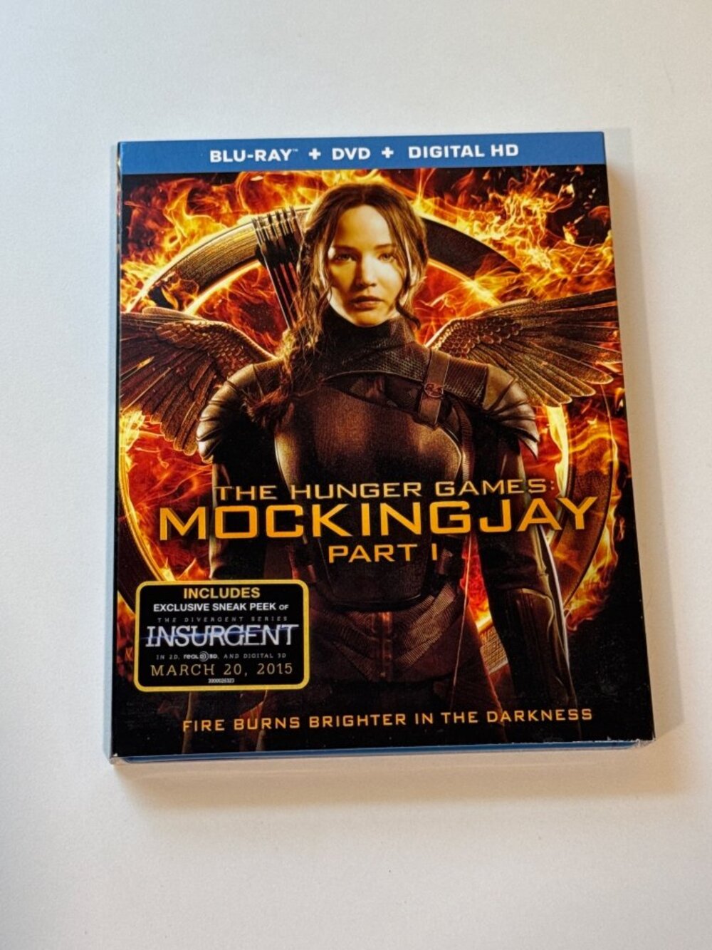 The Hunger Games: Mockingjay Part I Blu-Ray + DVD + Digital HD Combo 2014 Lionsg